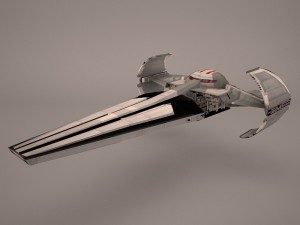 x wing t-65 spacecraft star wars 3D Model