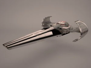x ala t-65 nave espacial star wars Modelo 3D