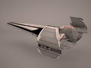x wing t-65 spacecraft star wars 3D 模型