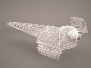 x wing t-65 spacecraft star wars 3D 模型