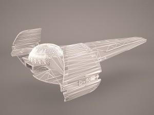 x wing t-65 spacecraft star wars 3D 模型