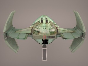 x wing t-65 spacecraft star wars 3D Model