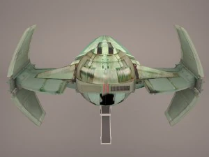 x wing t-65 spacecraft star wars 3D Model