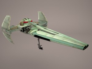 x wing t-65 spacecraft star wars 3D Model