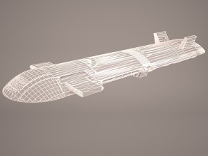 sky bus star wars Model 3D
