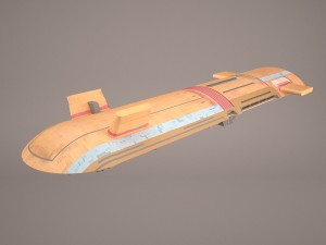 sky bus star wars Model 3D