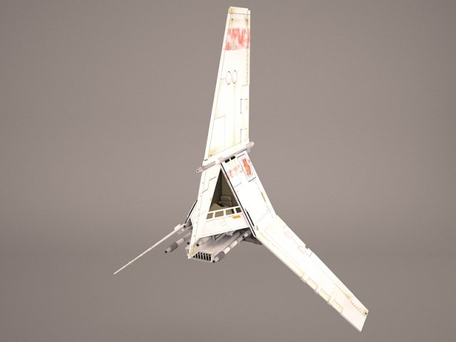 sky hopperz star wars 3D Model .c4d .max .obj .3ds .fbx .stl .blend 