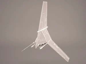 sky hopperz star wars 3D Model