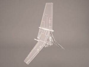 sky hopperz star wars 3D Model