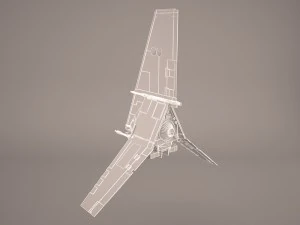 sky hopperz star wars 3D Model
