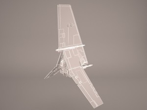 sky hopperz star wars 3D Model