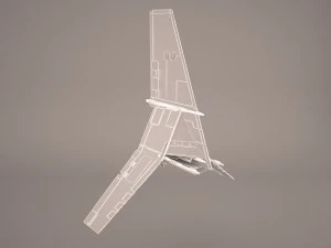 sky hopperz star wars 3D Model