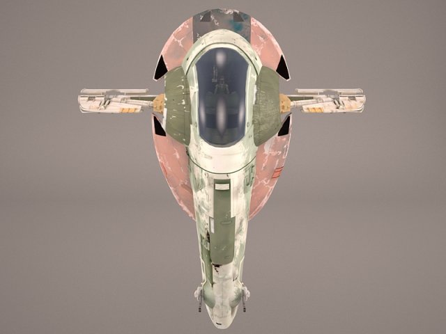 slave 1 star wars Modelo 3D .c4d .max .obj .3ds .fbx .stl .blend 