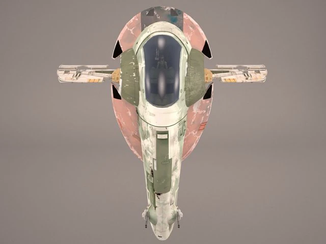 slave 1 star wars 3D Model .c4d .max .obj .3ds .fbx .stl .blend 
