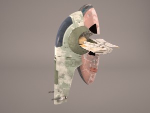 slave 1 star wars Modelo 3D