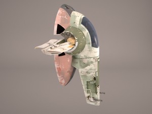 slave 1 star wars Modelo 3D