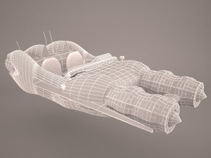 taxi speeder star wars 3D मॉडल