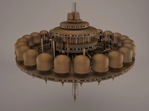 tibanna gas refinery star wars 3D Model