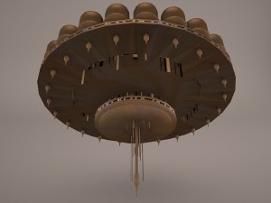 tibanna gas refinery star wars Modèle 3D