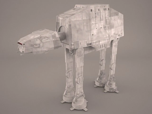 at-at star wars 3D Model .c4d .max .obj .3ds .fbx .stl .blend 