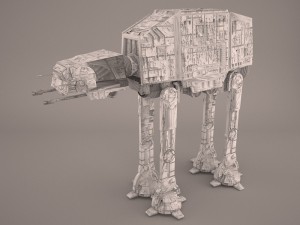 at-at star wars 3D Model