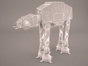 at-at star wars Model 3D