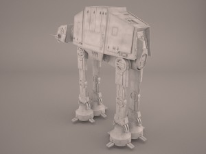 at-at star wars Model 3D