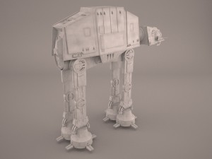 at-at star wars Model 3D