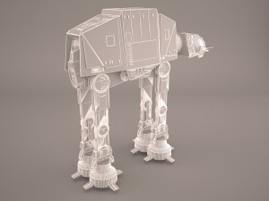 at-at star wars Model 3D