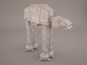 at-at star wars Model 3D