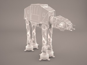 at-at star wars Model 3D
