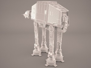 at-at star wars 3Dモデル