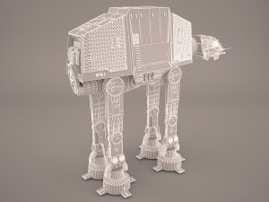 at-at star wars 3Dモデル