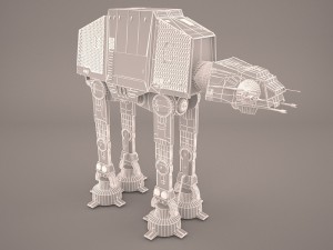 at-at star wars 3Dモデル