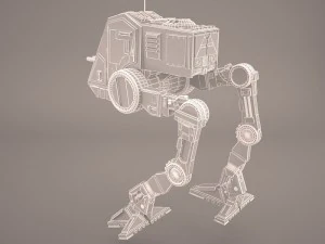 at-st walker star wars 3D Model