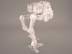 at-st walker star wars 3D Model