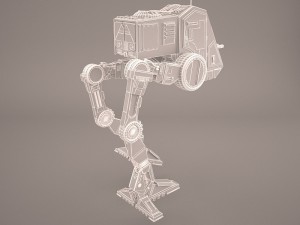 at-st walker star wars 3D Model