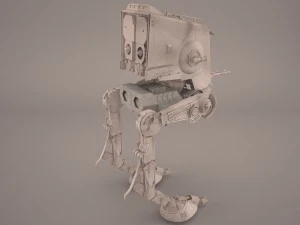 at-st walker star wars 3D Model