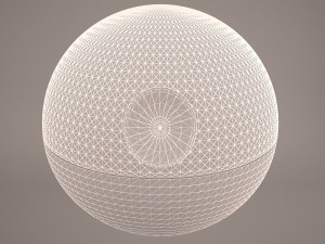 death star destroyed star wars 3D Модель