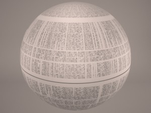 death star destroyed star wars 3D Модель