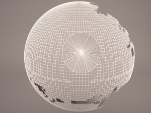 death star destroyed star wars 3D Модель