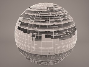 death star destroyed star wars 3D 模型