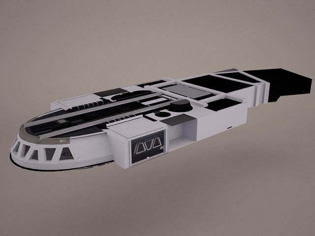 imperial star destroyer star wars 3D Model .c4d .max .obj .3ds .fbx .stl .blend 