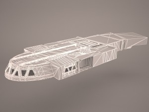 imperial star destroyer star wars 3D Model