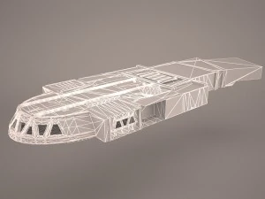 imperial star destroyer star wars 3D Model