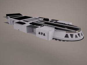 imperial star destroyer star wars 3D Model