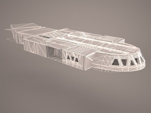 imperial star destroyer star wars 3D Model