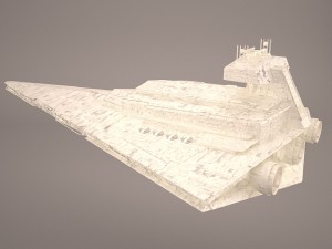 imperial star destroyer star wars 3D Model