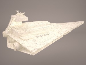 imperial star destroyer star wars 3D Model