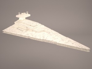 imperial star destroyer star wars 3D Model